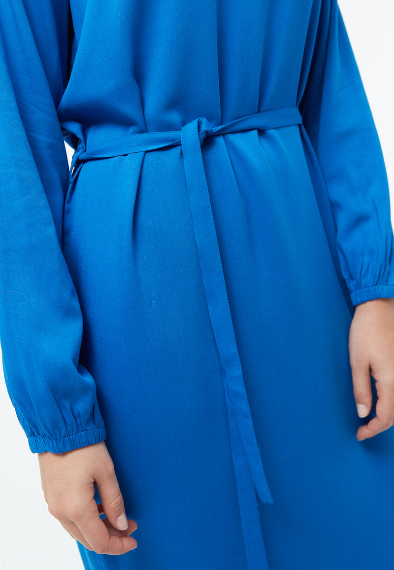 Givn Berlin Kleid GBTHEKLA aus LENZING™ ECOVERO™ Dress Electric Blue