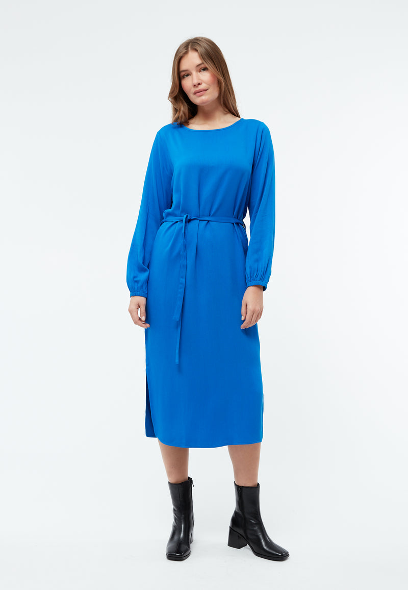 Givn Berlin Kleid GBTHEKLA aus LENZING™ ECOVERO™ Dress Electric Blue