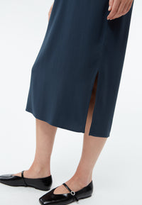 Givn Berlin Kleid GBTHEKLA aus LENZING™ ECOVERO™ Dress Midnight Blue