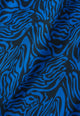 Givn Berlin Kleid GBTHEKLA aus LENZING™ ECOVERO™ Dress Black / Electric Blue (Tiger)