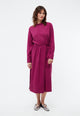 Givn Berlin Kleid INDIRA aus TENCEL™ REFIBRA™ Lyocell Dress Dark Pink (Refibra)