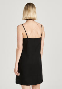 Givn Berlin Kleid KARLIE aus TENCEL™ Lyocell Dress Black (Tencel)