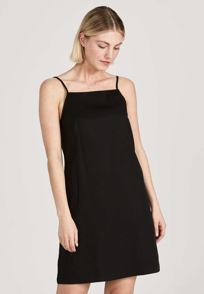 Givn Berlin Kleid KARLIE aus TENCEL™ Lyocell Dress Black (Tencel)