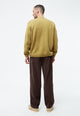 Givn Berlin Kordhose GBKLAAS aus Bio-Baumwolle mit weitem Bein Trousers Coffee Brown (Cord)