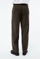 Givn Berlin Kordhose GBKLAAS aus Bio-Baumwolle mit weitem Bein Trousers Dark Olive (Cord)
