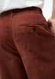 Givn Berlin Kordhose GBKLAAS aus Bio-Baumwolle mit weitem Bein Trousers Intense Rust (Cord)