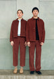 Givn Berlin Kordhose GBKLAAS aus Bio-Baumwolle mit weitem Bein Trousers Intense Rust (Cord)