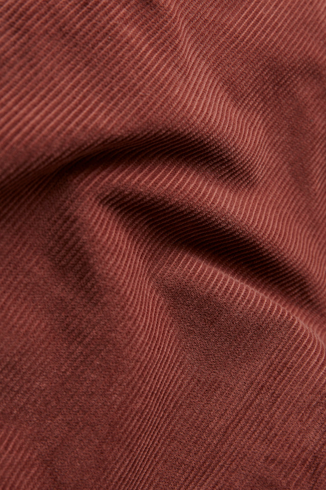 Givn Berlin Kordhose GBKLAAS aus Bio-Baumwolle mit weitem Bein Trousers Intense Rust (Cord)