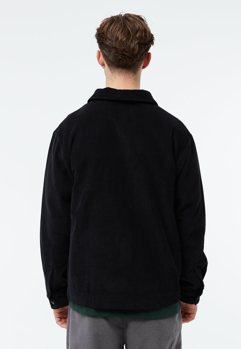 Givn Berlin Kordjacke GBHUNTER aus Bio-Baumwolle Jacket Black (Cord)