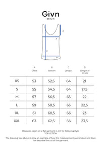 Givn Berlin Kurzarmbluse GBLETIZIA mit Stehkragen aus TENCEL™ mit Peach-Effekt Blouse Nightshade Blue