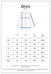 Givn Berlin Kurzarmbluse GBSARAH aus LENZING™ ECOVERO™ Blouse Amalfi Green