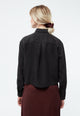 Givn Berlin Kurze Bluse GBSAVANNAH aus TENCEL™ Blouse Black (Tencel)