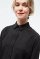 Givn Berlin Kurze Bluse GBSAVANNAH aus TENCEL™ Blouse Black (Tencel)