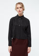 Givn Berlin Kurze Bluse GBSAVANNAH aus TENCEL™ Blouse Black (Tencel)