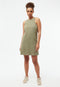 Givn Berlin Kurzes Kleid GBYUNA aus Leinen Dress Faded Olive (Linen)