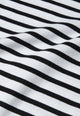 Givn Berlin Langarmshirt GBLACEY aus Bio-Baumwolle Longsleeve Black / White (Stripes)