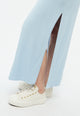 Givn Berlin Langes Kleid GBLOTTA aus LENZING™ ECOVERO™ Dress Ice Water Blue