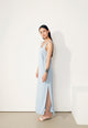 Givn Berlin Langes Kleid GBLOTTA aus LENZING™ ECOVERO™ Dress Ice Water Blue