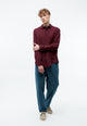 Givn Berlin Leinenhemd GBJOHN relaxed Buttoned Shirt Burgundy (Linen)