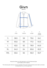 Givn Berlin Leinenhemd GBJOHN relaxed Buttoned Shirt Irish Mint (Linen)