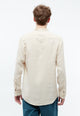 Givn Berlin Hemd GBWES regular aus Leinen mit Stehkragen Buttoned Shirt Beige (Linen)