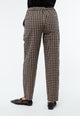 Givn Berlin Leinenhose GBHELENA mit elastischem Bund Trousers Light Taupe / Black (Structure)