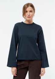Givn Berlin Longsleeve GBLACEY aus Bio-Baumwolle Longsleeve Midnight Blue