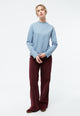 Givn Berlin Longsleeve GBROSALIE aus Bio-Baumwolle Longsleeve Frosty Blue