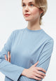 Givn Berlin Longsleeve GBROSALIE aus Bio-Baumwolle Longsleeve Frosty Blue