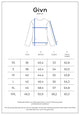 Givn Berlin Longsleeve GBROSA mit U-Boot Ausschnitt aus Bio-Baumwoll Rippjersey Longsleeve Burgundy (Rib)