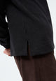 Givn Berlin Longsleeve GBTORBEN aus recycelter Baumwolle Sweater Dark Grey