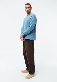 Givn Berlin Longsleeve GBTORBEN aus recycelter Baumwolle Sweater Frosty Blue
