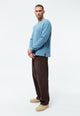 Givn Berlin Longsleeve GBTORBEN aus recycelter Baumwolle Sweater Frosty Blue