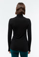 Givn Berlin Longsleeve GBVIDA aus TENCEL™ mit Rollkragen Longsleeve Black (Tencel)
