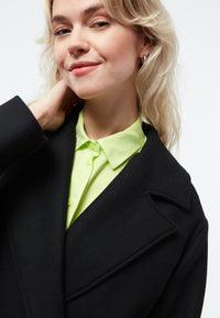 Givn Berlin Mantel GBANOUK aus recycelter Wolle Jacket Black