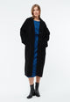 Givn Berlin Mantel  GBMINOU aus recyceltem Wollgemisch Jacket Black