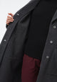 Givn Berlin Mantel  GBMINOU aus recyceltem Wollgemisch Jacket Mid Grey