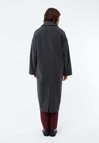 Givn Berlin Mantel  GBMINOU aus recyceltem Wollgemisch Jacket Mid Grey