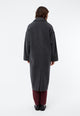 Givn Berlin Mantel  GBMINOU aus recyceltem Wollgemisch Jacket Mid Grey