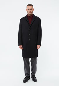 Givn Berlin Mantel GBRUBEN aus recycelter Wolle Jacket Black