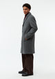 Givn Berlin Mantel GBRUBEN aus recycelter Wolle Jacket Steel Grey