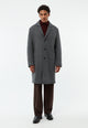 Givn Berlin Mantel GBRUBEN aus recycelter Wolle Jacket Steel Grey