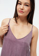 Givn Berlin Maxikleid GBROXIE aus TENCEL™ mit Peach-Effekt Dress English Violet (Tencel)