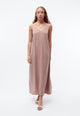 Givn Berlin Maxikleid GBROXIE aus TENCEL™ mit Peach-Effekt Dress Rosewood