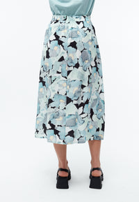 Givn Berlin Midi-Rock GBVANA aus TENCEL™ Skirt Gentle Blue (Dreamy Florals)