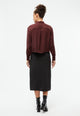 Givn Berlin Midirock GBTINA aus TENCEL™ Skirt Black (Tencel)