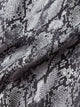 Givn Berlin Midirock GBTINA aus TENCEL™ Skirt Black / Grey (Snake)