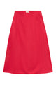 Givn Berlin Midirock GBVANA aus LENZING™ ECOVERO™ mit halb elastischem Bund Skirt Strawberry