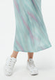 Givn Berlin Midirock GBVANA aus TENCEL™ mit Peach-Effekt Skirt Graphite Green / English Violet (Blurry)