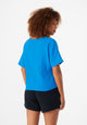 Givn Berlin Musselin T-Shirt GBPINA relaxed Fit aus Bio-Baumwolle Blouse French Blue (Musselin)